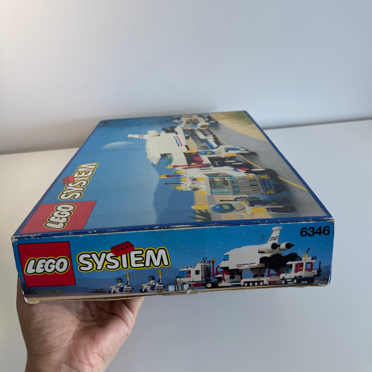 NEW SEALED LEGO 6346 Shuttle Launching Crew - VINTAGE Town Flight 1992 Second-hand But Unused