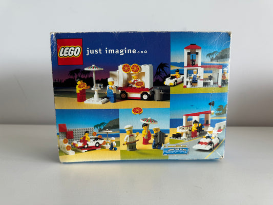 LEGO 10036 LEGEND Pizza to go 6350 Town Pizzeria Classic Vintage New Sealed, Second-hand But Unused