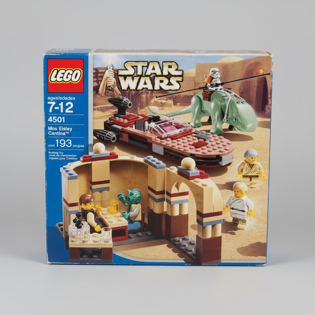 LEGO Star Wars: Mos Eisley Cantina (4501) RARE Original Trilogy Ed Second-hand But Unused