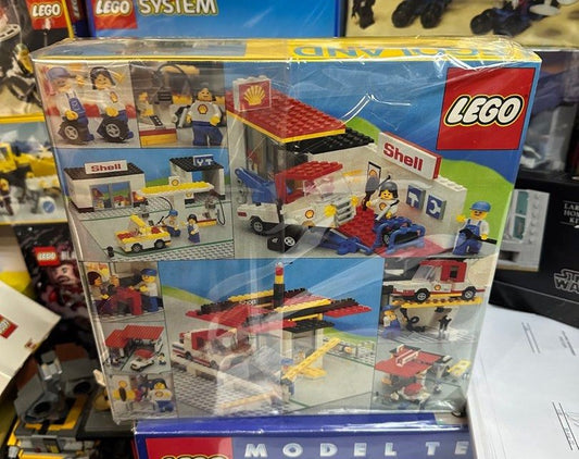 LEGO Set 6378 Shell Service Station Gas Station New Sealed, Second-hand But Unused