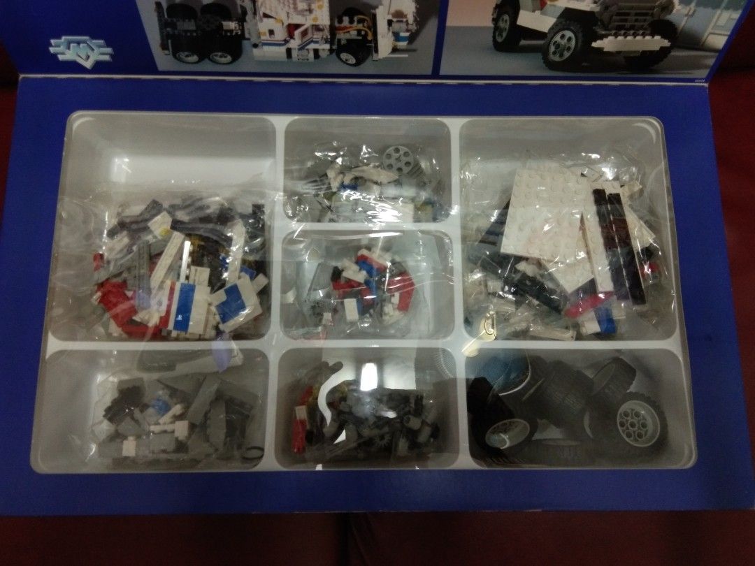 LEGO 5580 Team Model Tractor Highway Rig set, Never been opened New Sealed, Second-hand But Unused