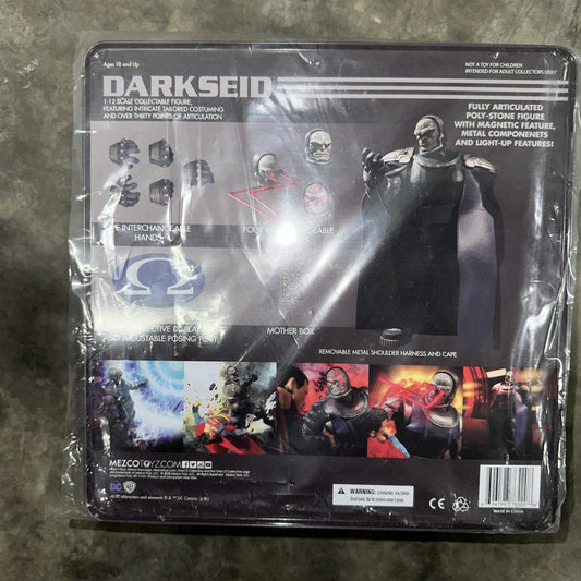 Mezco Toys One 12 Collective DC Comics Darkseid Action Figure New Sealed, Second-hand But Unused