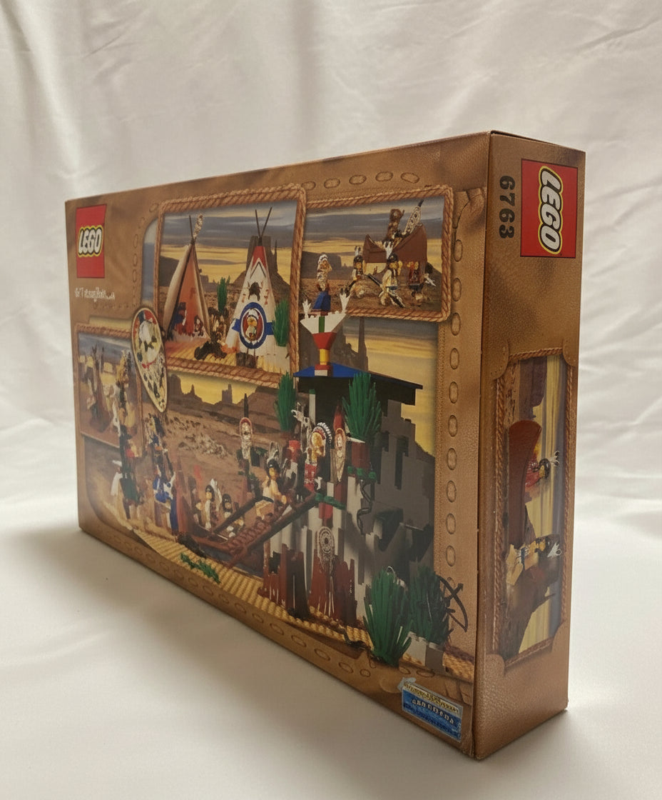 LEGO 6763 Western Indians Set Rapid River Village New Sealed, Second-hand But Unused