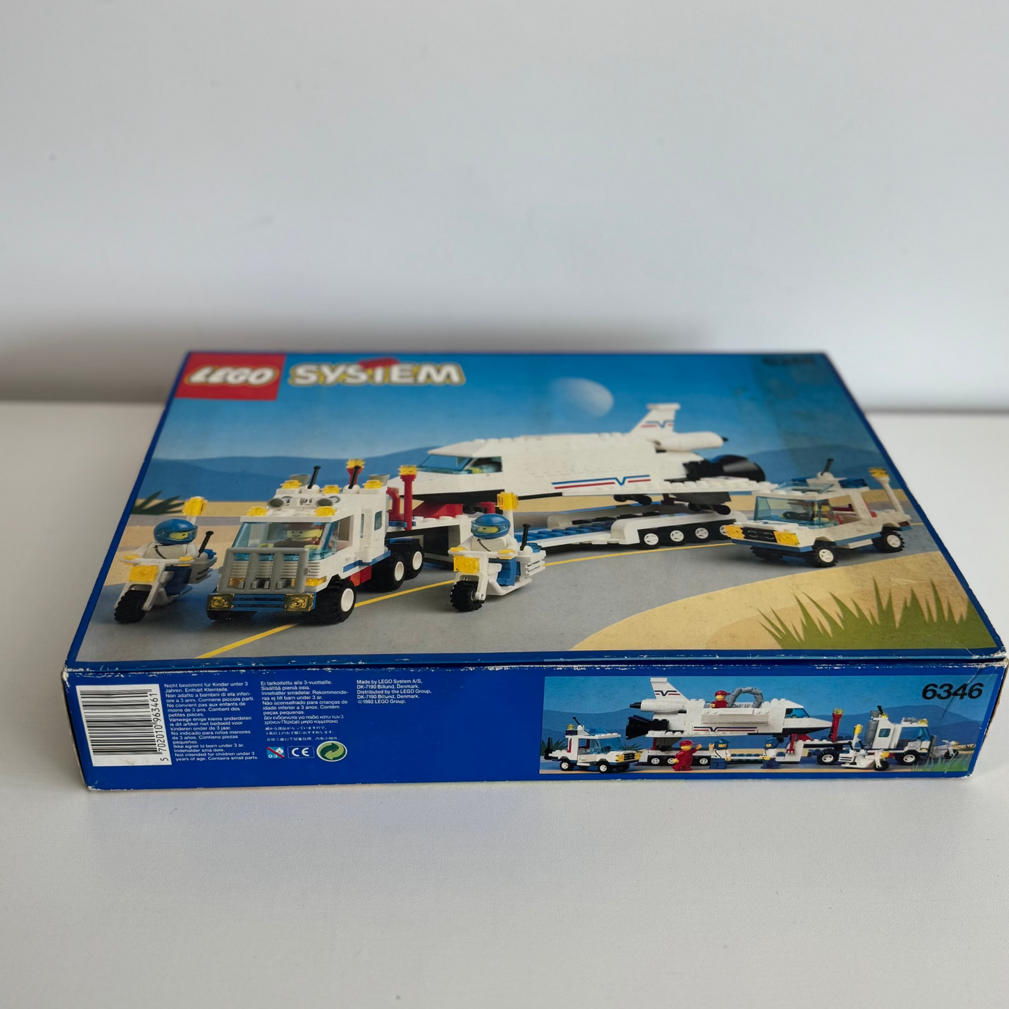 NEW SEALED LEGO 6346 Shuttle Launching Crew - VINTAGE Town Flight 1992 Second-hand But Unused