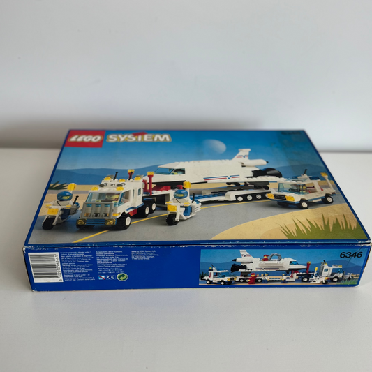 NEW SEALED LEGO 6346 Shuttle Launching Crew - VINTAGE Town Flight 1992 Second-hand But Unused