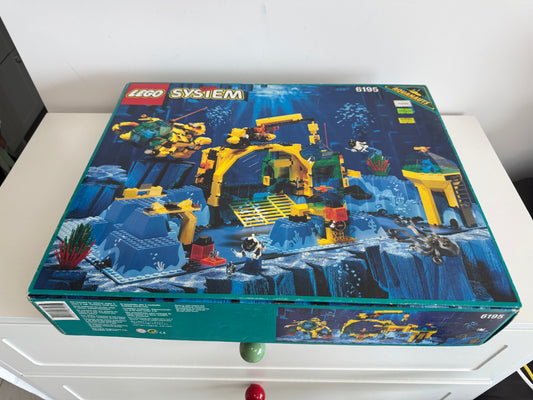 LEGO Aquazone 6195 Neptune Discovery Lab New Sealed, Second-hand But Unused