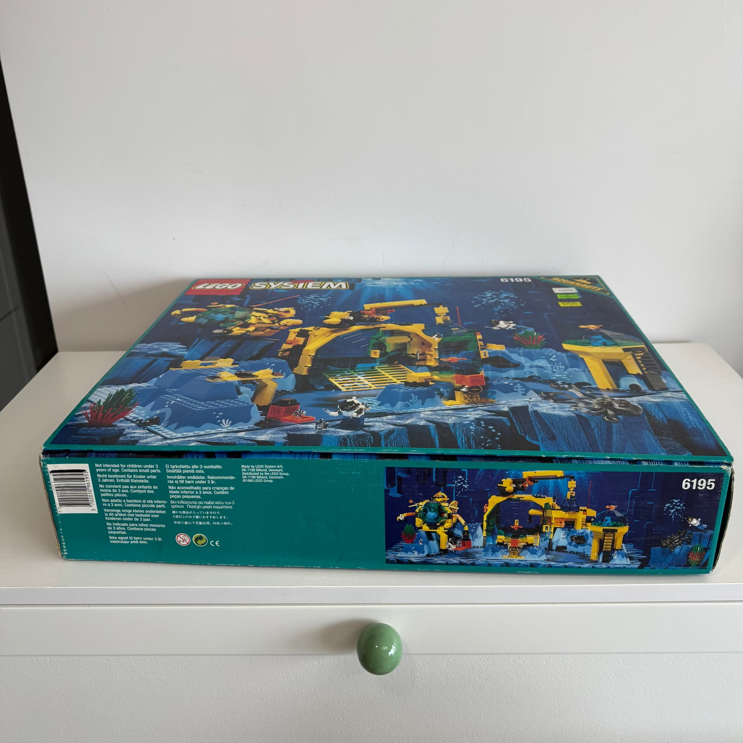 LEGO Aquazone 6195 Neptune Discovery Lab New Sealed, Second-hand But Unused