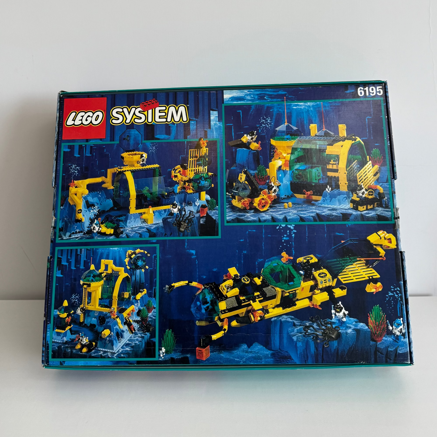 LEGO Aquazone 6195 Neptune Discovery Lab New Sealed, Second-hand But Unused