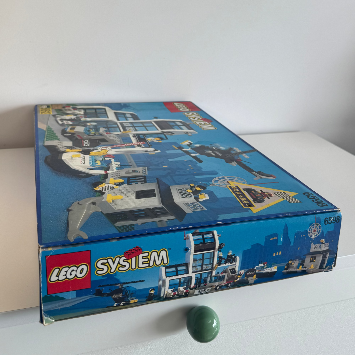 Lego Town Classic Town POLICE 6598 Metro PD Station New Sealed, Second-hand But Unused