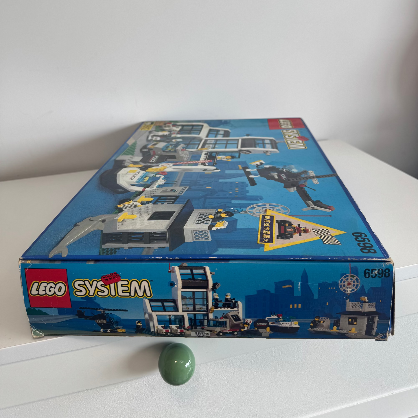 Lego Town Classic Town POLICE 6598 Metro PD Station New Sealed, Second-hand But Unused