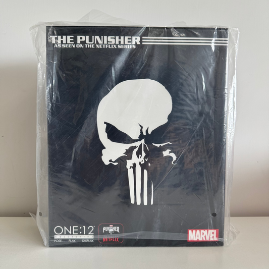 Mezco Toyz The Punisher Netflix 6" MARVEL ONE:12 Collective New Sealed, Second-hand But Unused