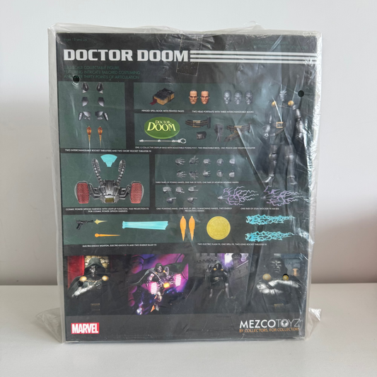 Mezco Collective Doctor Doom Action Figure One:12 Scale, New Sealed, Second-hand But Unused