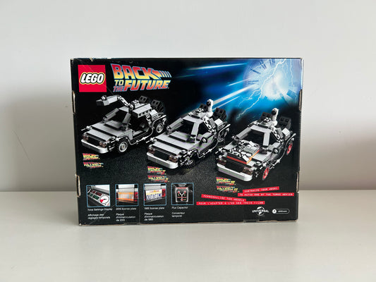 LEGO 21103 Ideas The DeLorean Time Machine Back to the Future Second-hand But Unused