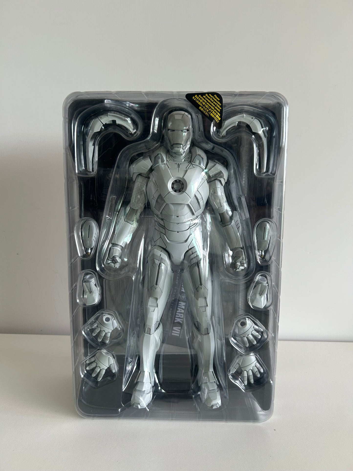 Iron Man Mark VII MK7 SUB-ZERO Ver 1/6 Action Figure MMS329 Hot Toys Second-hand and used