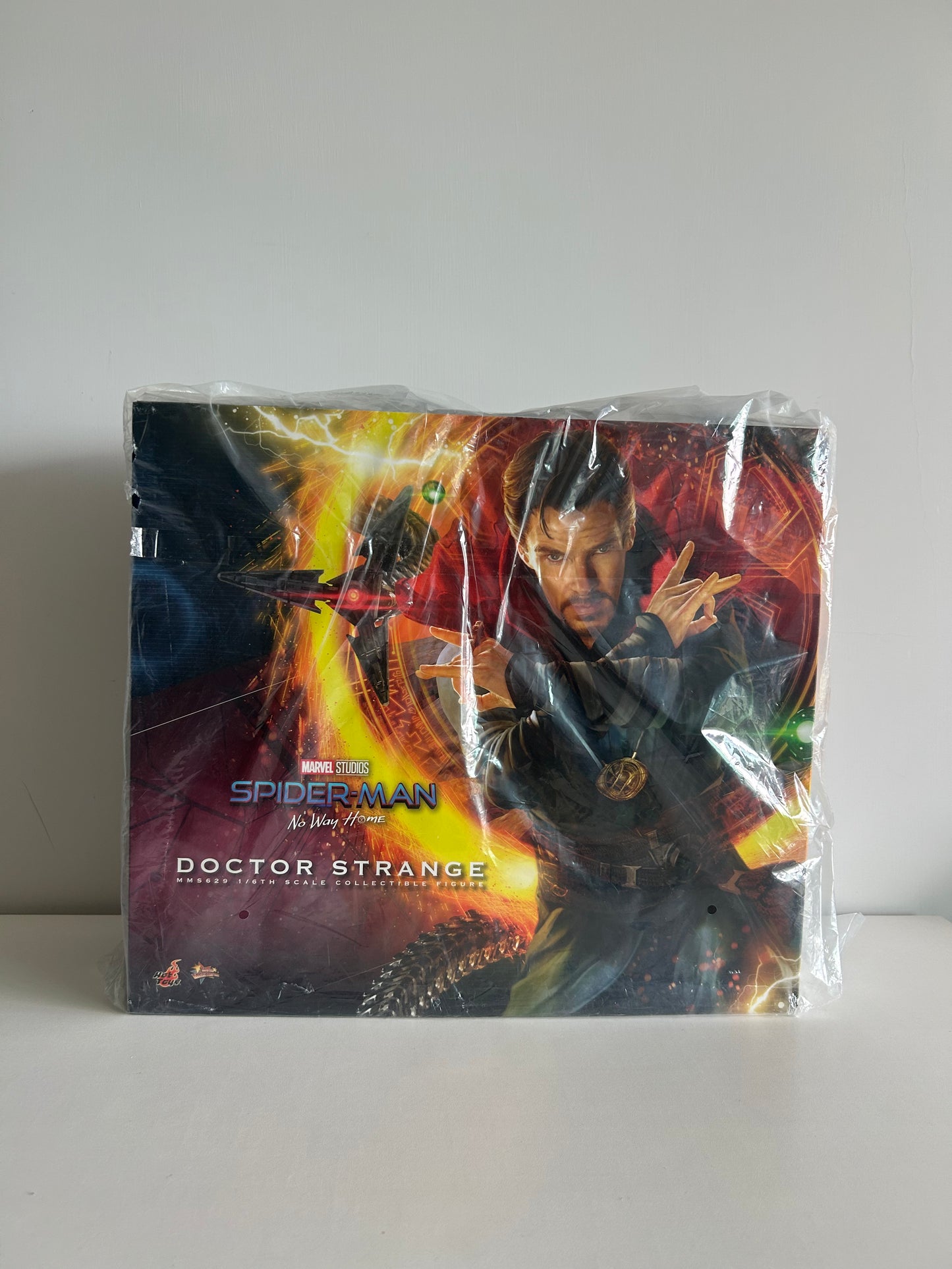 Hot Toys MMS629 Doctor Strange 1/6 Spider-Man No Way Home Action Figure New Sealed, Second-hand But Unused