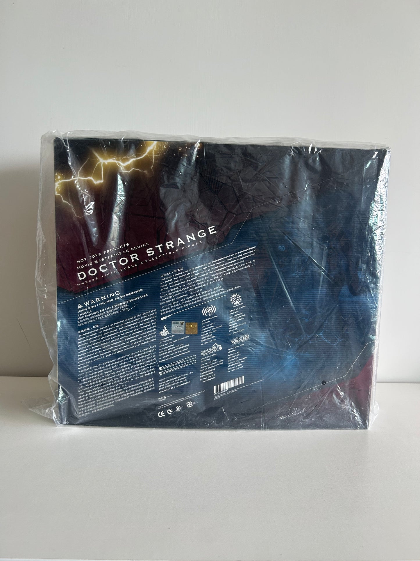 Hot Toys MMS629 Doctor Strange 1/6 Spider-Man No Way Home Action Figure New Sealed, Second-hand But Unused