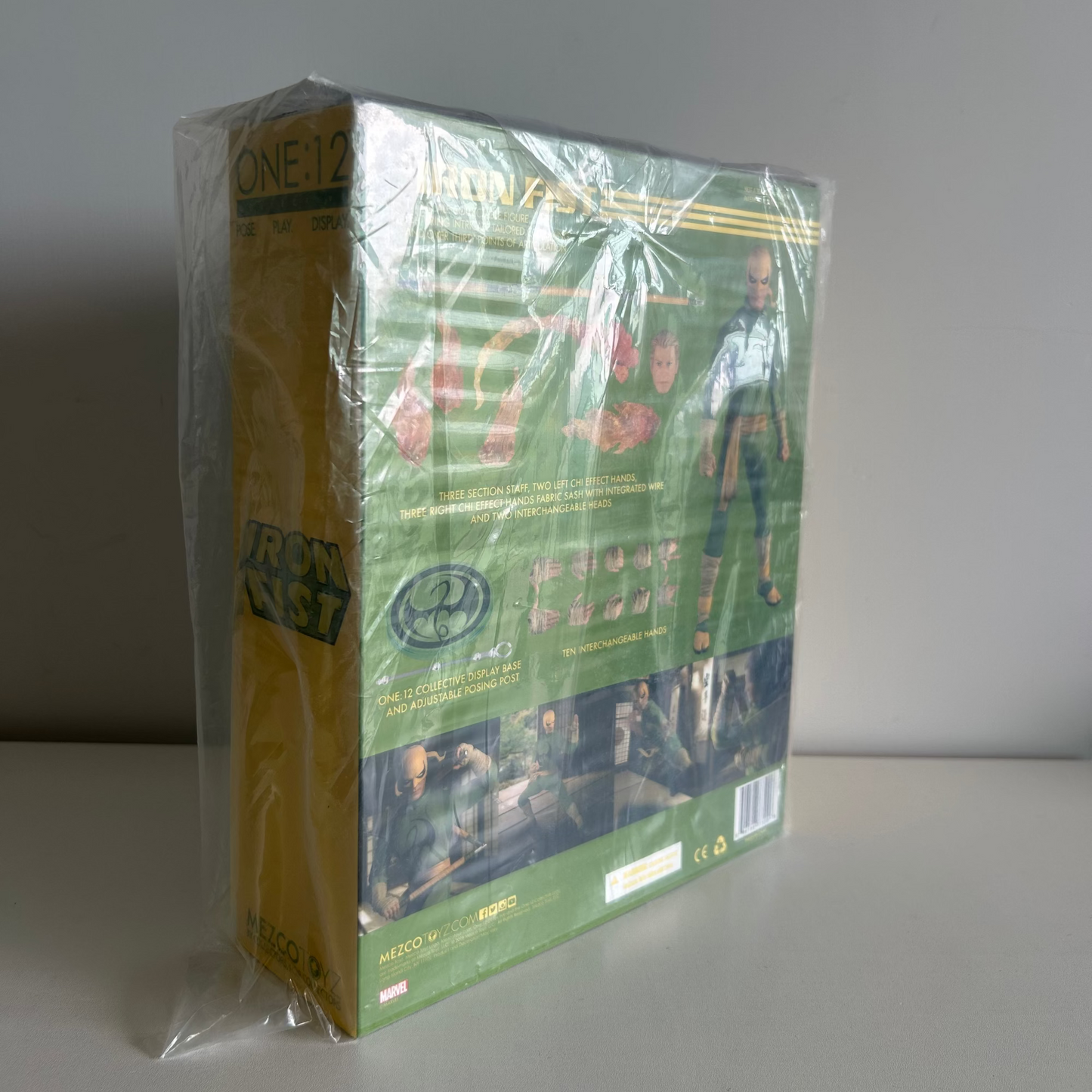 Mezco Toyz Iron Fist 1/12 Scale Collectible Action Figure Limited Model Toy 6" New Sealed, Second-hand But Unused