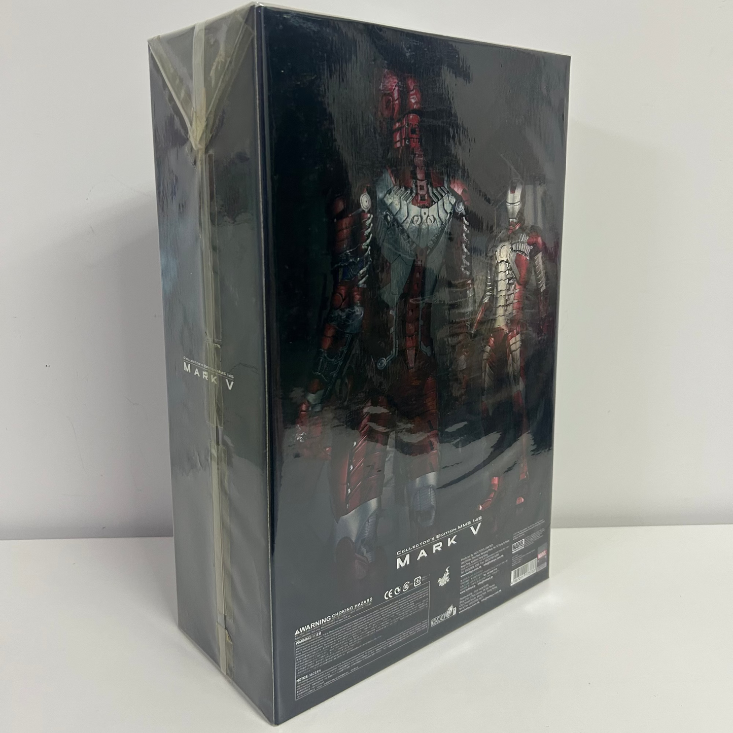 Hot Toys MMS145 Iron Man 2 Mark V 5 Tony Stark 12 " 1/6 Action Figure New Sealed, Second-hand But Unused