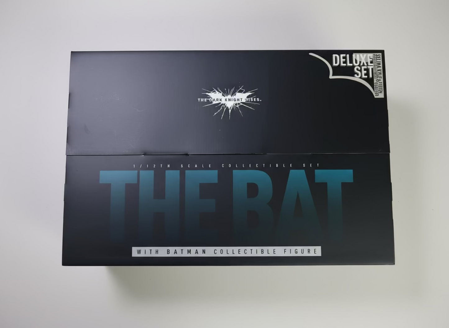 HOTTOYS MMSC002 1/12 The Bat Plane With Batman Catwoman & Fusion Reactor New Sealed, Second-hand But Unused