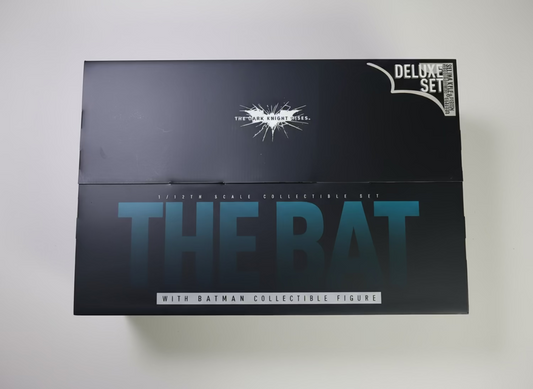 HOTTOYS MMSC002 1/12 The Bat Plane With Batman Catwoman & Fusion Reactor New Sealed, Second-hand But Unused