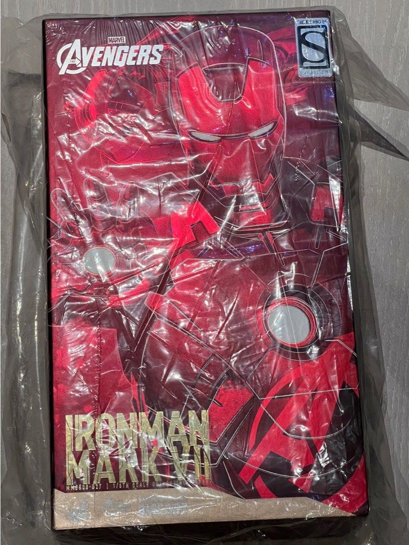 Hot Toys MMS 500 D27 The Avengers Iron Man Mark 7 VII Diecast Tony Special Ver New Sealed, Second-hand But Unused