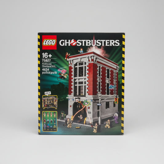 LEGO 75827 Ghostbusters Firehouse Headquarter 4634 pcs Plastic Toy Set Ghost New Sealed, Second-hand But Unused