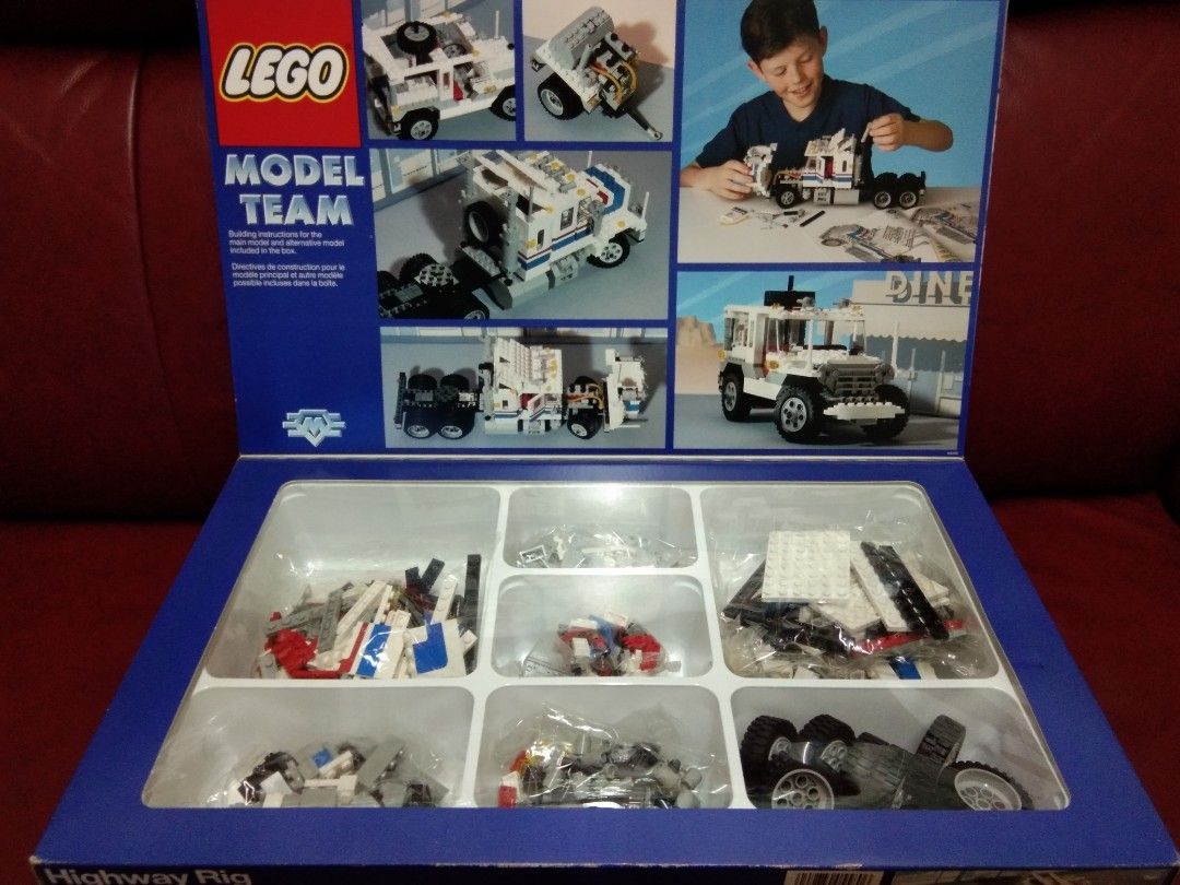 LEGO 5580 Team Model Tractor  Highway Rig set, Never been opened New Sealed, Second-hand But Unused