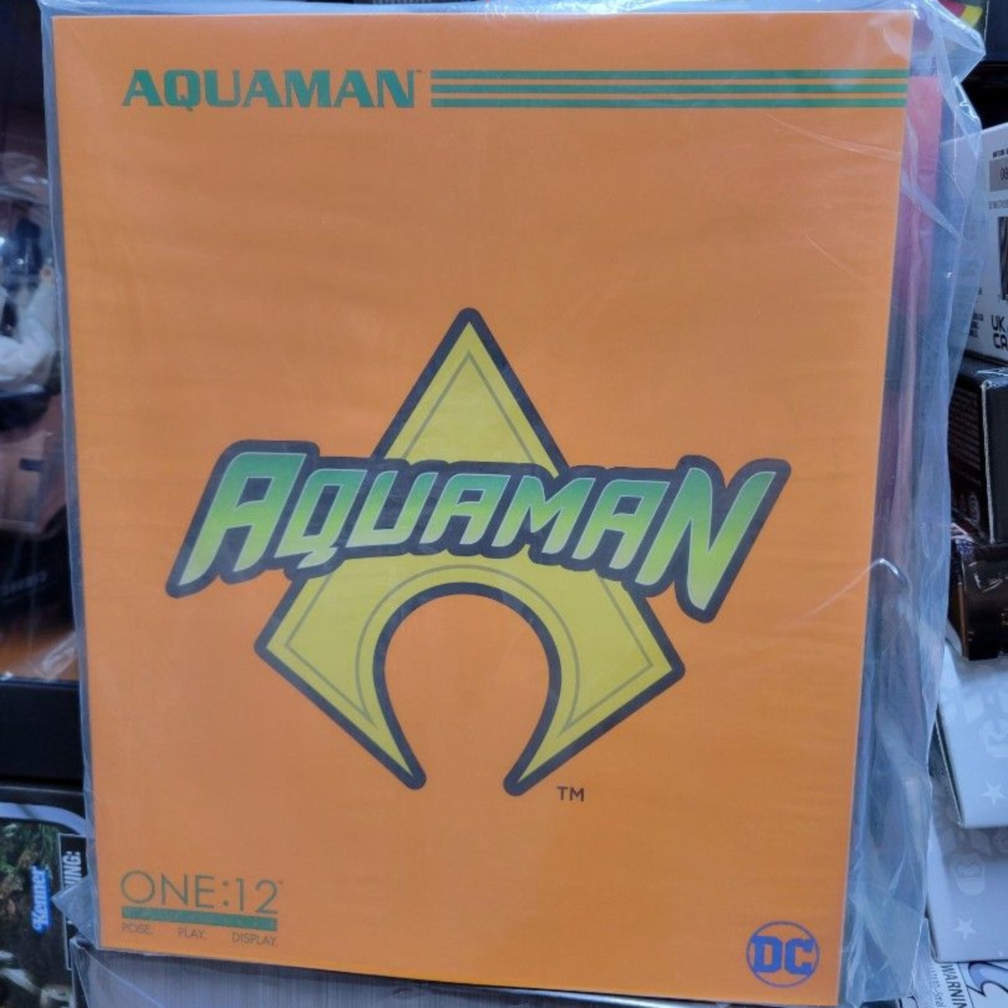 Mezco Toyz 1/12 DC Comics Aquaman Action Figure Toy Model New Sealed, Second-hand But Unused