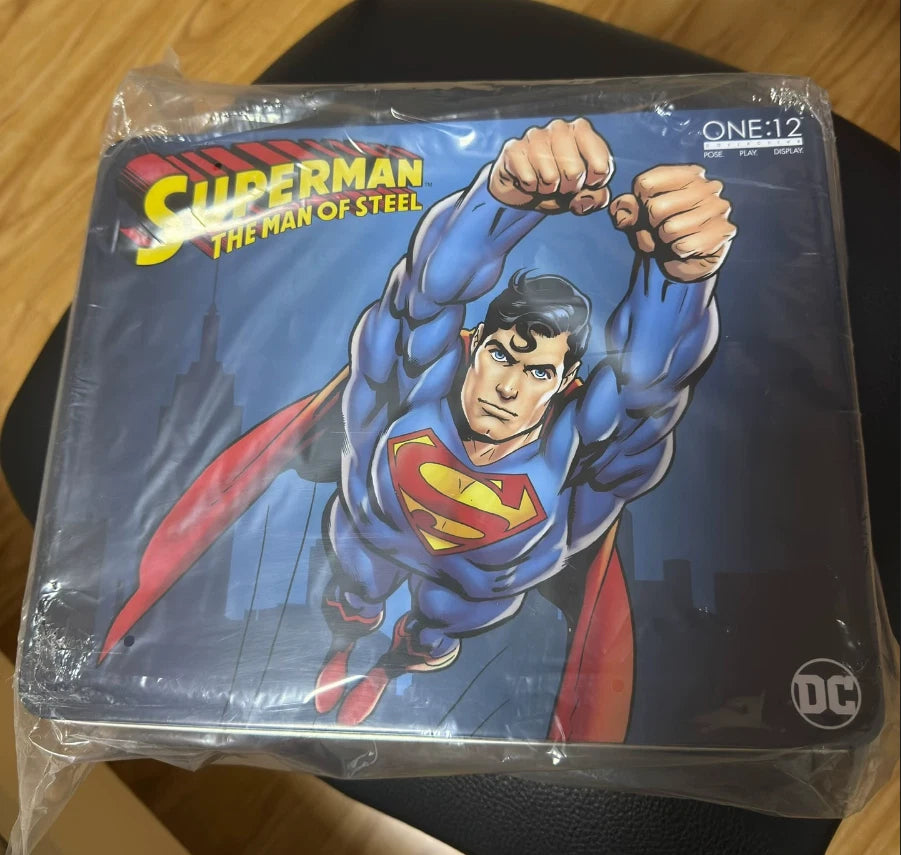 Mezco One:12 Superman the Man of Steel 1/12 Action Figure Model Collection New Sealed, Second-hand But Unused