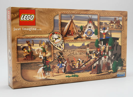 LEGO 6763 Western Indians Set Rapid River Village New Sealed, Second-hand But Unused