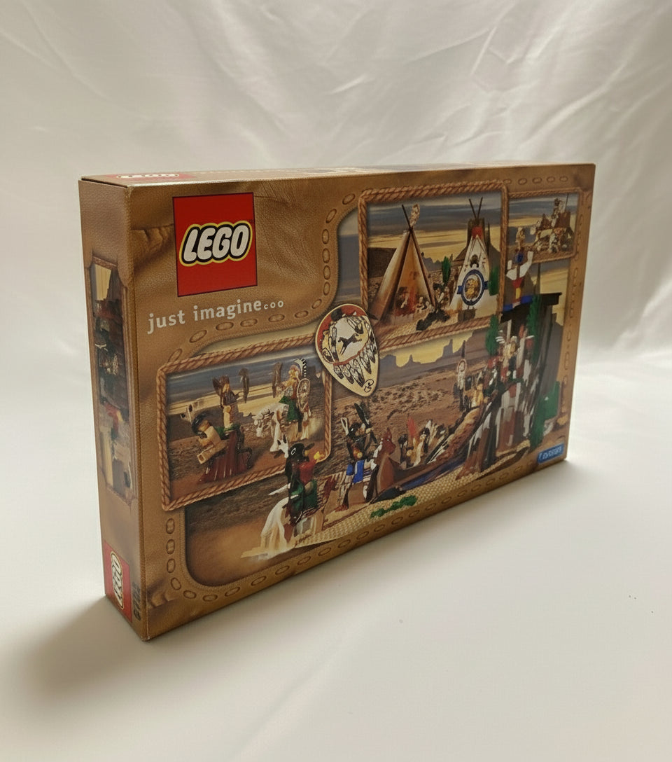LEGO 6763 Western Indians Set Rapid River Village New Sealed, Second-hand But Unused