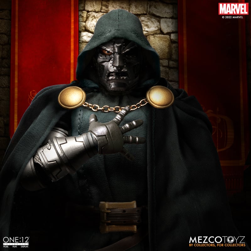 Mezco Collective Doctor Doom Action Figure One:12 Scale, New Sealed, Second-hand But Unused