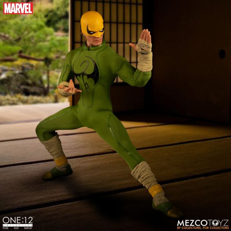 Mezco Toyz Iron Fist 1/12 Scale Collectible Action Figure Limited Model Toy 6" New Sealed, Second-hand But Unused